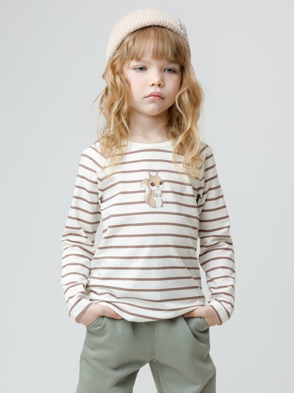 лонгслив (футболка дл.рукав) для дев